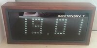 Laikrodis Elektronika 7, neardytas, nedraskytas.