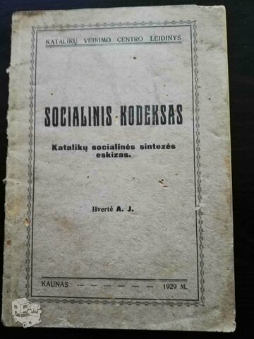 Socialinis kodeksas 1929m