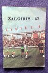 Žalgiris-87, futbolo kalendorius