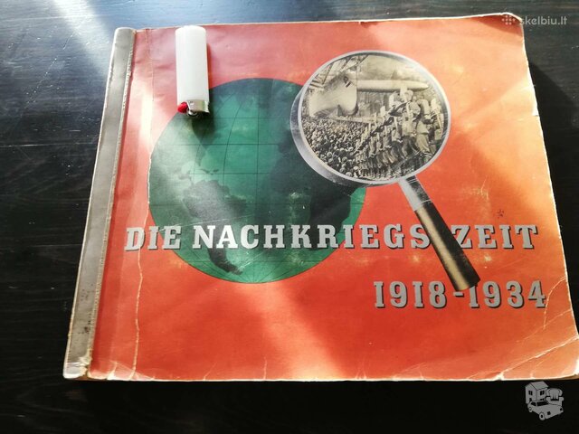 Ww1 vokiska knyga albumas.