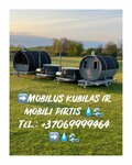 Išsinuomok mobilią pirtį ar kubilą – atvešime ten, kur reikia