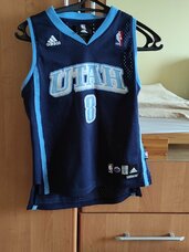 NBA Utah Jazz Adidas vaikiški krepšinio marškinėliai