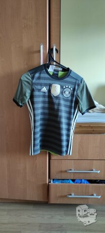 Adidas Vokietijos futbolo rinktinės vaikiški marškinėliai