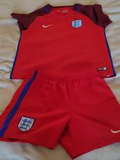 Nike Anglijos futbolo apranga 5-6 metų