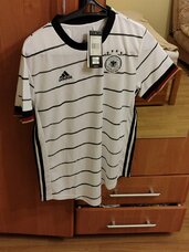 Adidas Vokietijos vaikiški futbolo marškinėliai 13-14 metų
