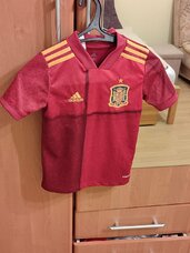 Adidas Ispanijos futbolo vaikiški marškinėliai 7-8 metų