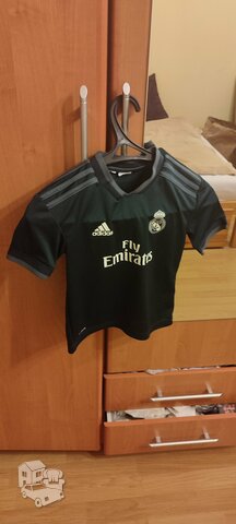 Adidas Real Madrid futbolo marškinėliai 4-5 metų