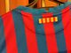 Nike Barcelona vaikiški 7-8 metų futbolo marškinėliai