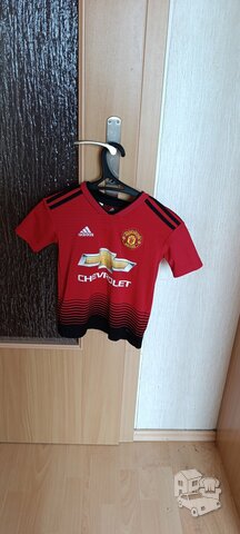 Adidas Manchester United Lukaku futbolo marškinėliai 7-8 metų