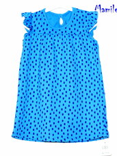 Mėlynos suknelės mergaitėms
