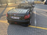Peugeot 206, 1.6 l., kabrioletas
