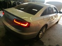 Audi A6 C7 2012 m dalys