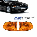 BMW 7 (E38) FL oranžiniai posūkiai  Komplekte 2vnt.  1999-2001m.