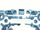 E300, W212, Vairo valdymo modulis, 2124600403, 62320411