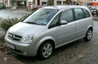 Opel Meriva A 2005 m dalys