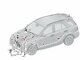 M-Class, W166, Priekinio stiklo purkštukai, 1668601092,