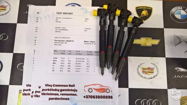 Kuro purkštukai Mercedes-C300. 28308779