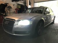 Audi A8 D3 2006 m dalys
