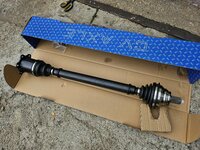 Priekinis pusašis 1K0407272KG Volkswagen Golf Plus 2007 m