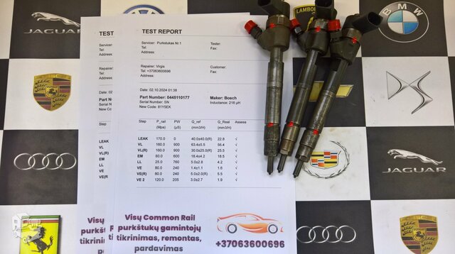 Kuro purkštukas Mercedes-CLC220. 0445110177 (0986435111)