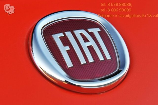 Fiat automobiliu dalys