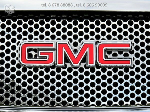 GMC automobiliu dalys
