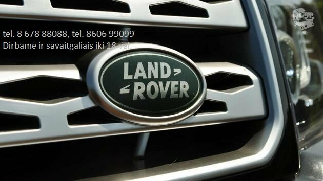 Land Rover dalys, autodalys, Land Rover dalimis  Land Rover