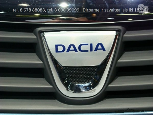 Dacia dalys, autodalys, Dacia dalimis