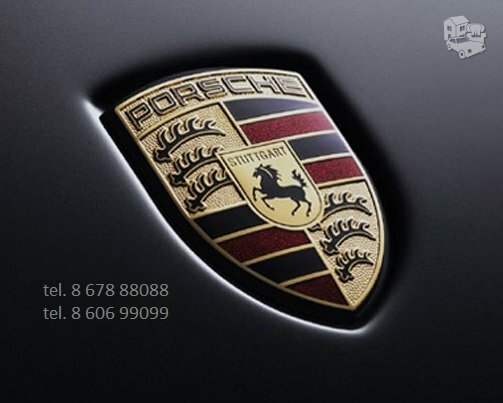 Porsche dalys pagal kataloga