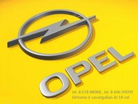 Opel kokybiskos dalys