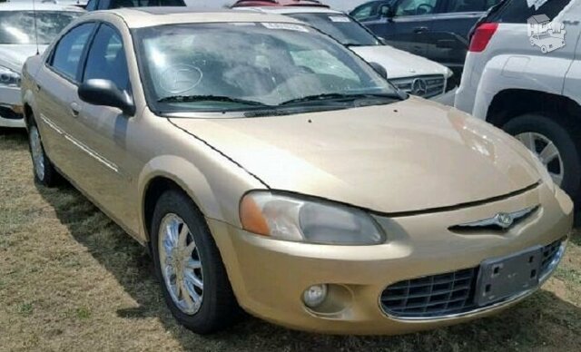 Chrysler Sebring 2001 m dalys