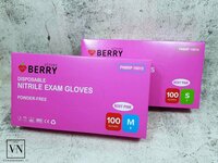 Pirštinės vienkartinės nitrilinės Berry Gloves