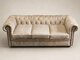 Chesterfield baldų komplektas 3+1+1 (Anilininė oda )