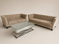 Chesterfield baldų komplektas 3+2