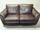 Natūralios odos sofa su reklainerio mechanizmu