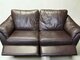 Natūralios odos sofa su reklainerio mechanizmu