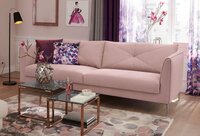 Minkšta sofa Nr146 rožinė