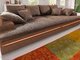 Didelė ruda sofa "Haiti Ac" 300 cm
