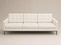 Natūralios odos sofa