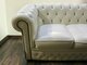 Chesterfield natūralios odos sofa