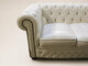 Chesterfield natūralios odos sofa