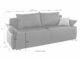 Sofa - lova "Funtastic" su patalynės dėže