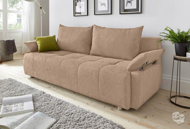 Sofa - lova "Funtastic" su patalynės dėže