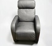 Odinis fotelis su reklainerio mechanizmu