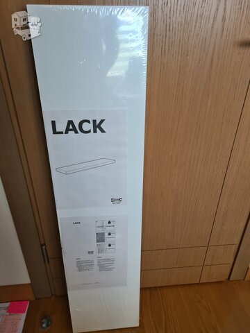 Nauja balta lentyna iš Ikea - Lack