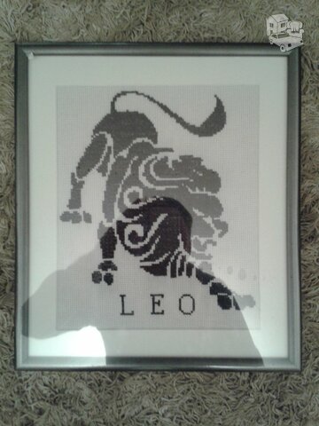 Siuvinėtas paveikslas "LEO"