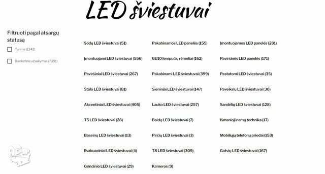 LED-pigiausia šviesa!