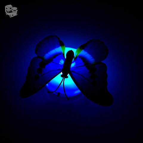 LED sienos drugeliai, 1 vnt.
