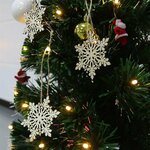 Medinė Kalėdinė dekoracija "Snaigės"