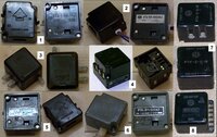 Šaldytuvų kompresorių paleidimo (PTK tipo) elektromagnetinės rel
